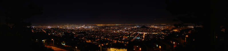 Night panorama of San
Francisco (Sony DSC-V1)
