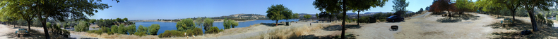 360 of Lake Amador campgrounds in
northern California. (Olympus 2020Z)
