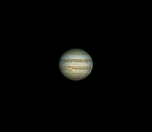Jupiter
Taken with a GM8 mounted Tak FSQ at f/9 and a Toucam Pro.
Keywords: Jupiter