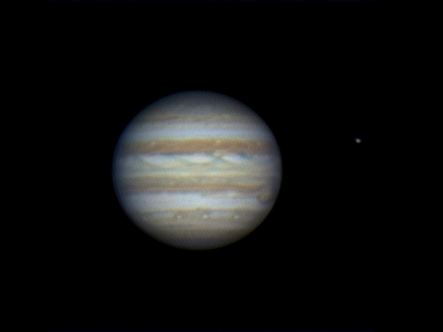 Jupiter
Camera: Toucam Pro
Scope: C9.25 w/ NGF-s on GM8
Barlow: 2.5x Meade
Frames: Best 200 of 2500 @ 10 FPS
Keywords: Jupiter