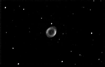 M57
I had some great fun finally grabbing one of my favorite DSO's. This is a stack of 27 45 second integrations median stacked and then edited in IRIS v3.0. I'm darned happy with this shot!
Keywords: M57